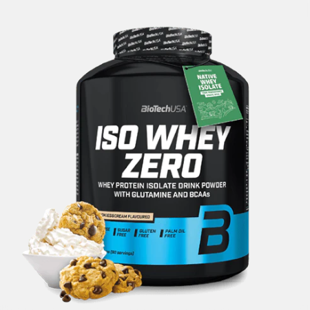 Iso Whey Zero Cookies & Cream – 2270 g – Biotech USA