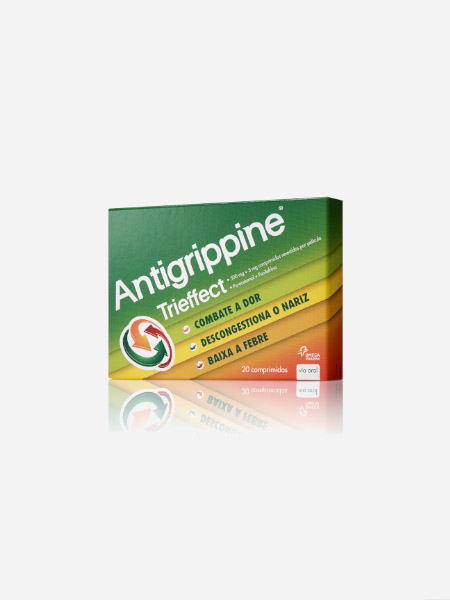 Antigrippine Trieffect - 20 comprimidos - Perrigo