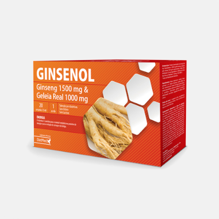 Ginsenol – 20 ampolas – DietMed