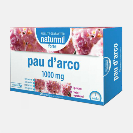 Naturmil Pau d’Arco Forte – 20 ampolas – Dietmed