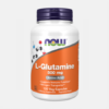 L-Glutamine 500 mg - 120 cápsulas - Now