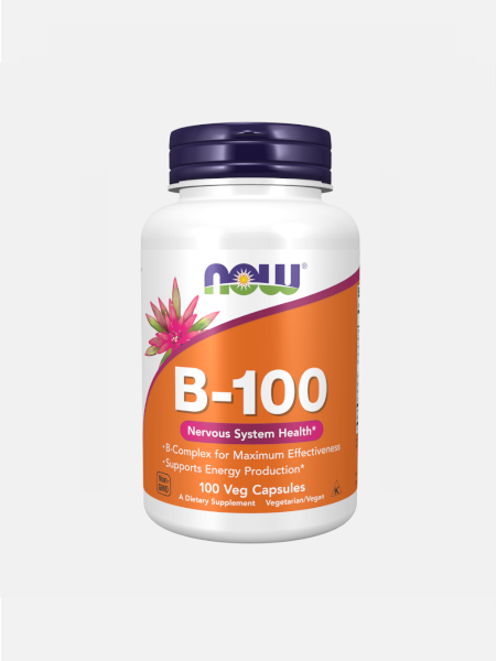 Vitamin B-100 - 100 cápsulas - Now