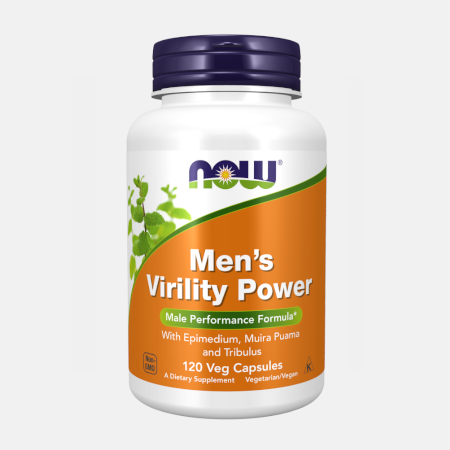 Men’s Virility Power – 120 cápsulas – Now