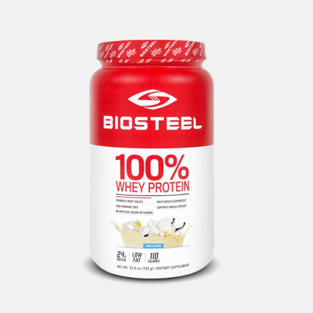 100% Whey Protein Baunilha – 725g – BioSteel