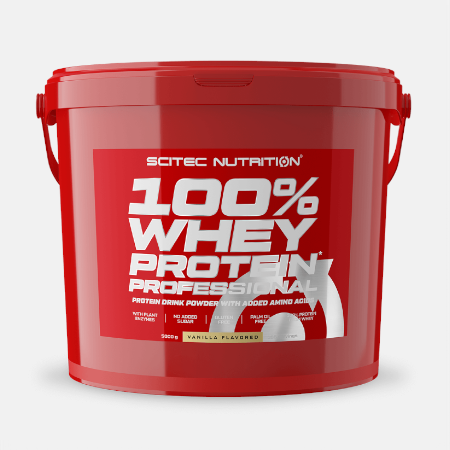 100% Whey Protein Professional Vanilla – 5000g – Scitec Nutrition