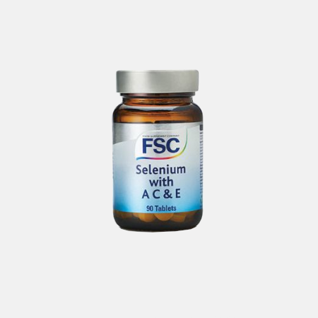 Selenium with Vitamin A C E – 90 comprimidos – FSC