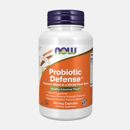 Probiotic Defense – 90 cápsulas – Now