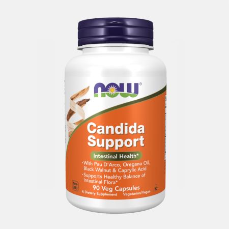 Candida Support – 90 cápsulas – Now