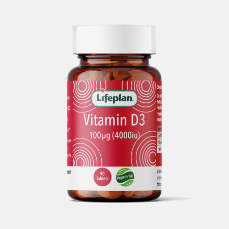 Vitamin D3 4000ui – 90 comprimidos – Lifeplan