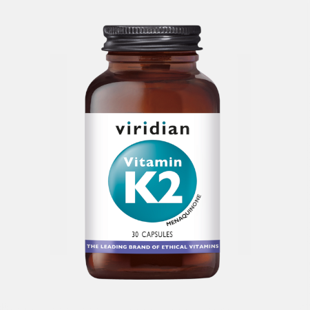 Vitamin K2 50mcg – 30 cápsulas – Viridian