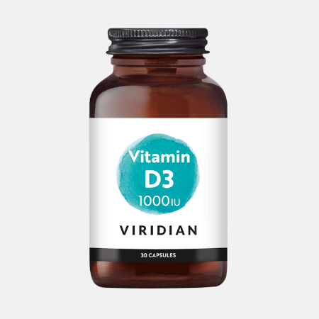 Vitamin D3 1000 IU – 90 cápsulas – Viridian