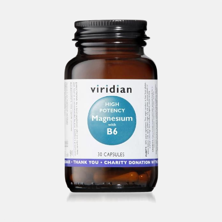Magnesium Citrate with Vitamin B6 – 30 cápsulas – Viridium