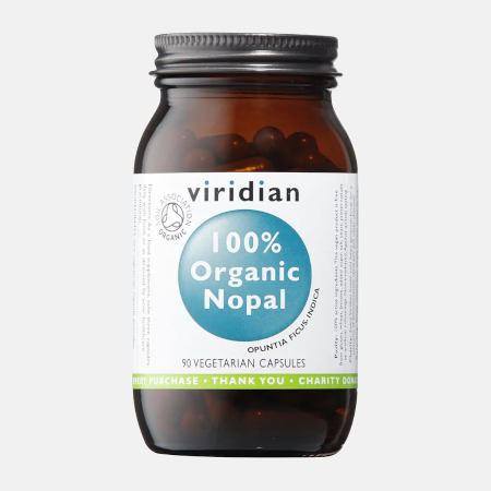 Organic Nopal – 90 cápsulas – Viridian