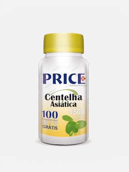 Price Centelha Asiática 1500mg - 100 comprimidos - Fharmonat