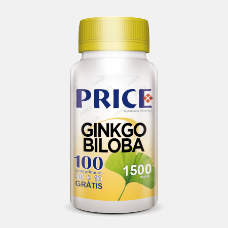 Price Ginkgo Biloba 1500mg – 90+10 comprimidos – Fharmonat