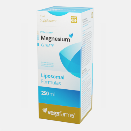 MAGNESIUM Citrate 250mg Liposomal – 250ml – Vegafarma