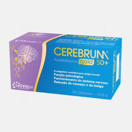 Cerebrum Gold 50+ – 30 cápsulas – Natiris