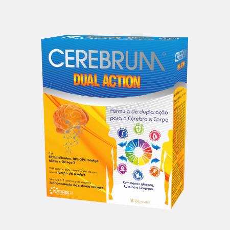 Cerebrum Dual Action – 30 cápsulas – Natiris