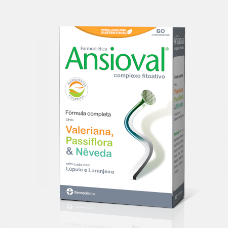 Ansioval – 60 comprimidos – Farmodiética