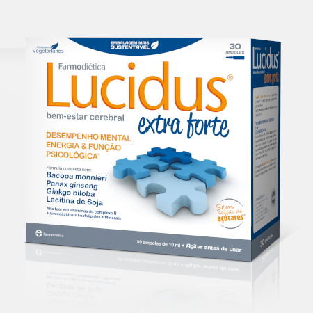 Lucidus Extra Forte – 30 ampolas – Farmodiética