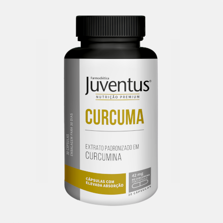 Juventus Curcuma – 30 cápsulas – Farmodiética