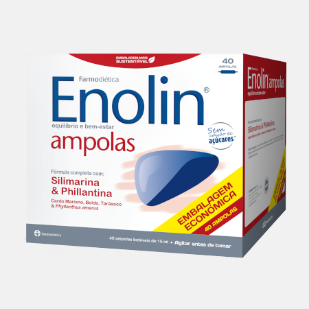 Enolin – 40 ampolas – Farmodiética