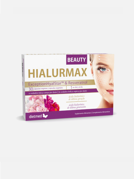 Hialurmax Beauty - 30 cápsulas - DietMed