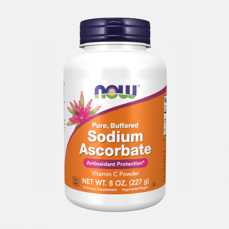 Vitamin C Sodium Ascorbate Powder – 227g – Now