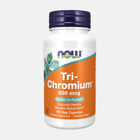 Tri-Chromium 500 mcg – 90 cápsulas – Now