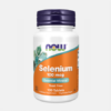 Selenium 100 mcg - 100 comprimidos - Now