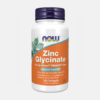 Zinc Glycinate - 120 cápsulas - Now