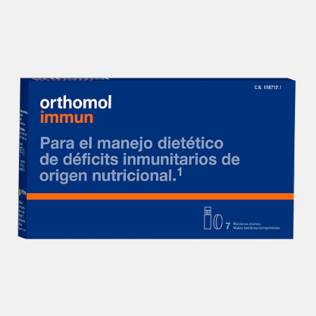 Orthomol Immun – 7 Porções frascos + comprimidos