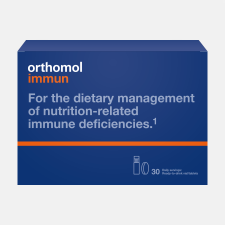 Orthomol Immun – 30 Porções frascos + comprimidos