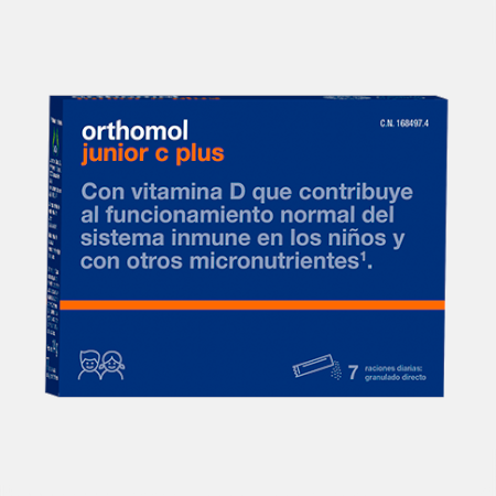 Orthomol Junior C Plus – 7 saquetas