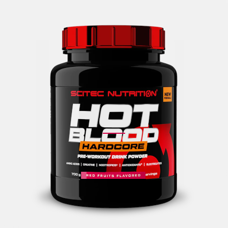 Hot Blood Hardcore Red Fruits – 700g – Scitec Nutrition