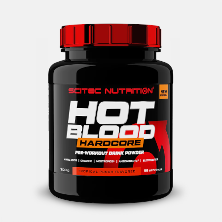Hot Blood Hardcore Tropical Punch – 700g – Scitec Nutrition
