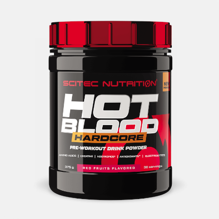 Hot Blood Hardcore Red Fruits – 375g – Scitec Nutrition