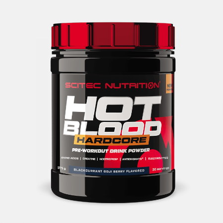 Hot Blood Hardcore Blackcurrant Goji Berry – 375g – Scitec Nutrition
