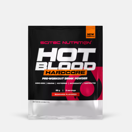 Hot Blood Hardcore Guarana – 25g – Scitec Nutrition