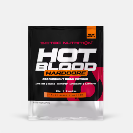 Hot Blood Hardcore Orange Juice – 25g – Scitec Nutrition