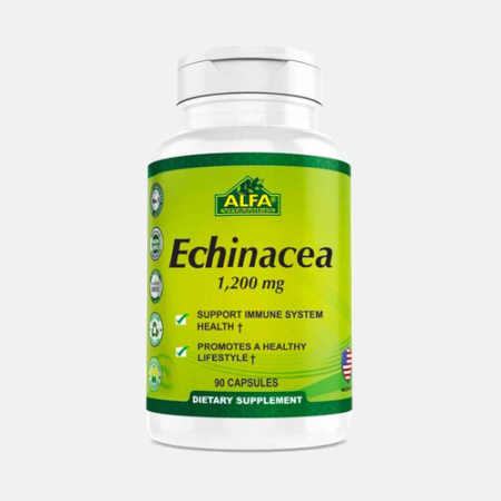 Echinacea 1200mg – 90 cápsulas – Alfa Vitamins