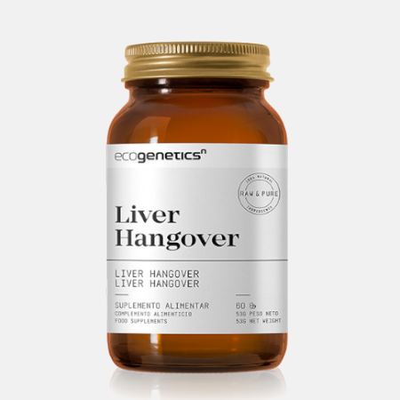 Liver Hangover – 60 cápsulas – EcoGenetics