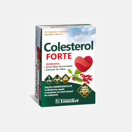 Colesterol Forte – 30 cápsulas – Zentrum