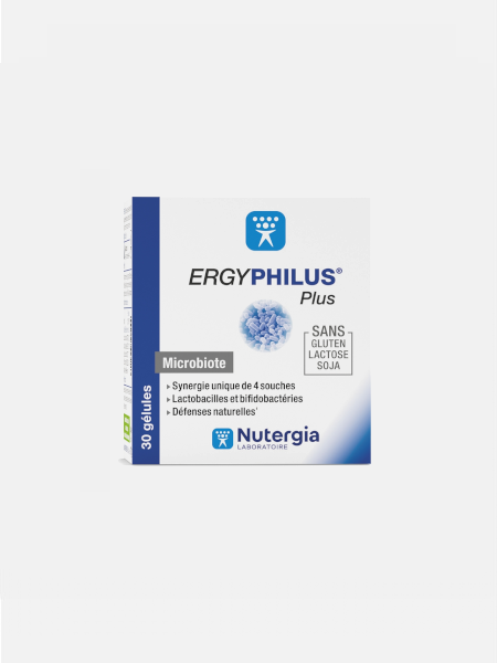 Ergyphilus Plus - 30 cápsulas - Nutérgia
