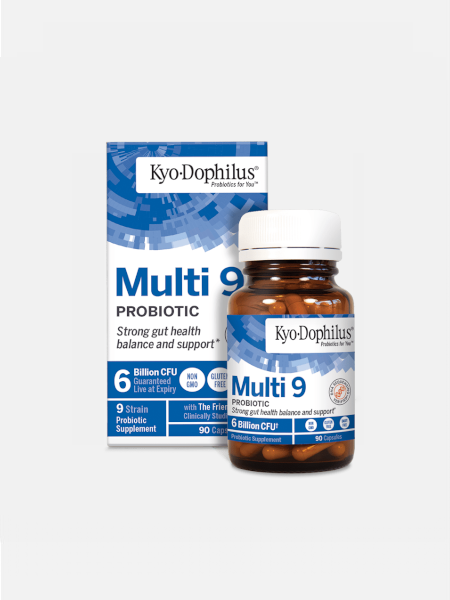 Kyo-Dophilus Multi 9 Probiotic - 90 cápsulas - Kyolic