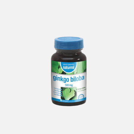 Naturmil Ginkgo Biloba 500 mg – 90 Cápsulas – DietMed
