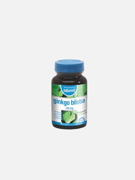 Naturmil Ginkgo Biloba 500 mg - 90 Cápsulas – DietMed