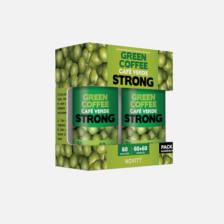 Naturmil Café Verde Strong pack económico –  60+60 cápsulas