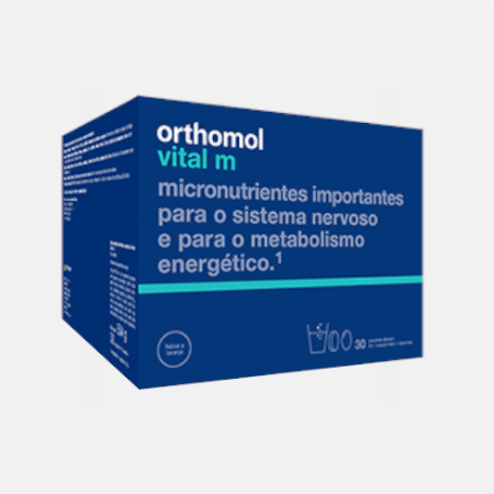 Orthomol Vital M – 30 porções: saquetas + cápsulas