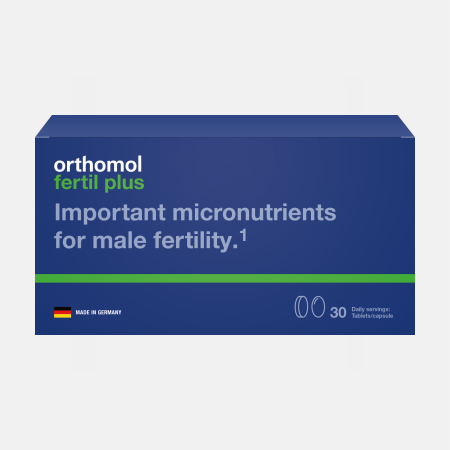Orthomol Fertil plus – 30 Porções saquetas + cápsulas